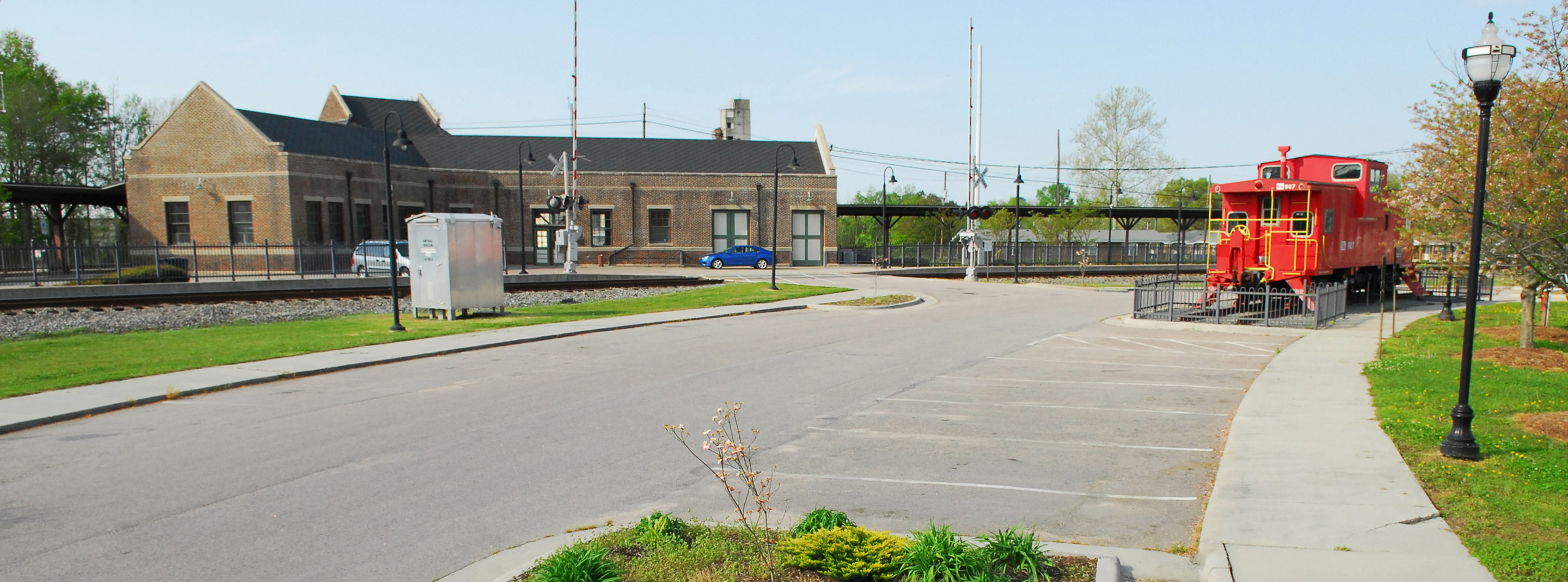 Exterior of Selma station