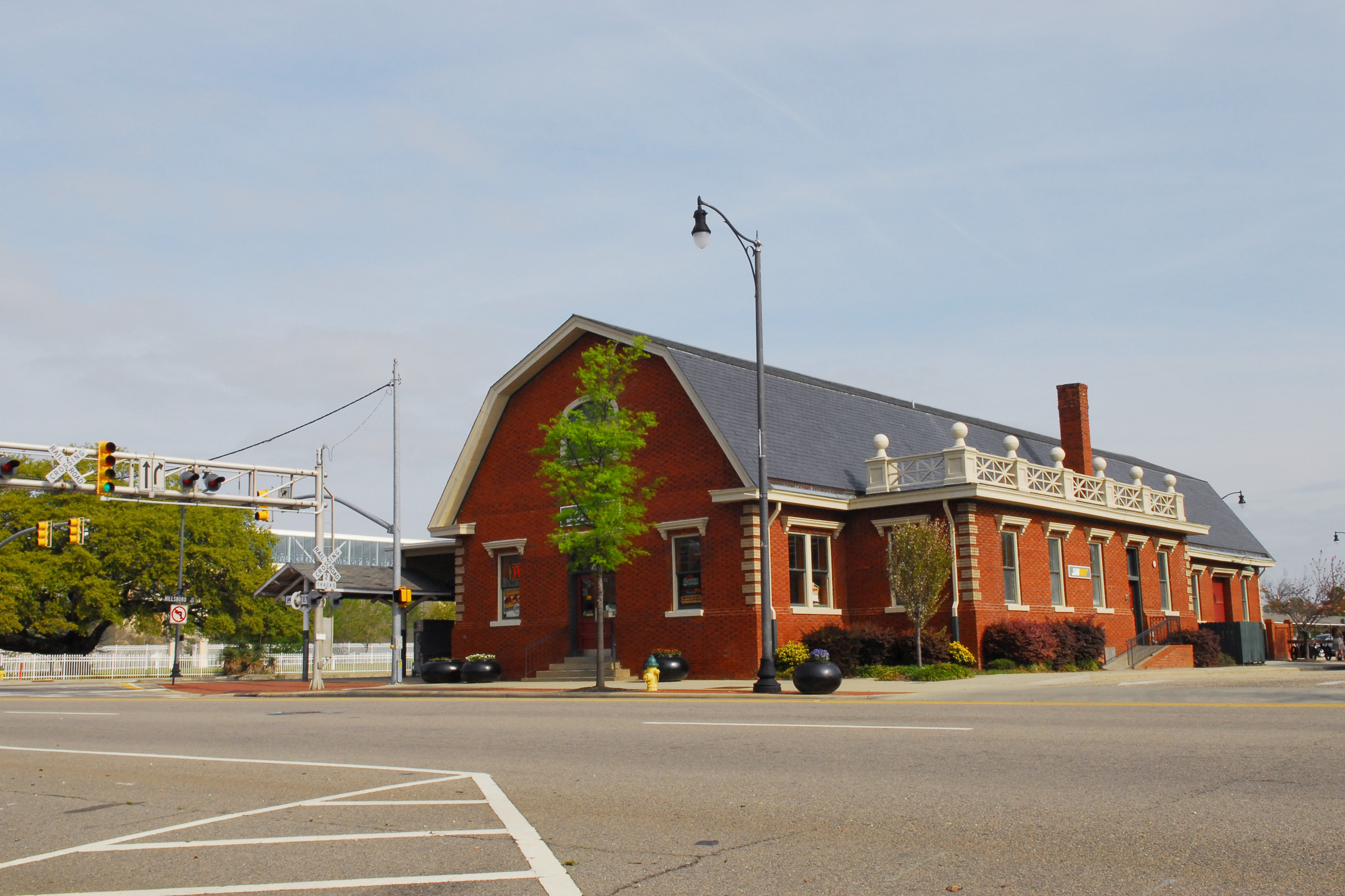 Exterior of Fayetteville station