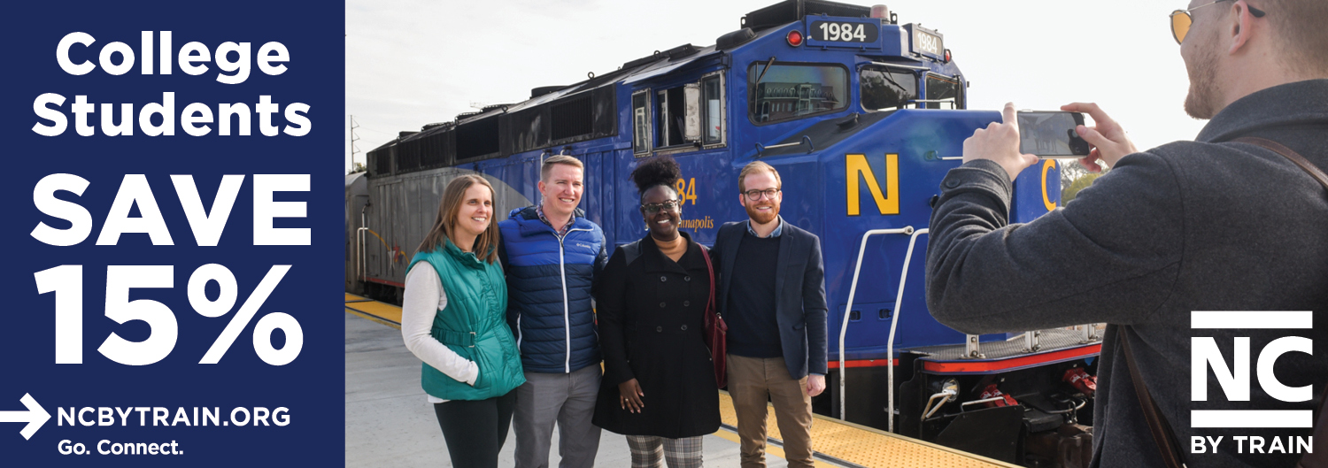 NC By Train College Student Discount